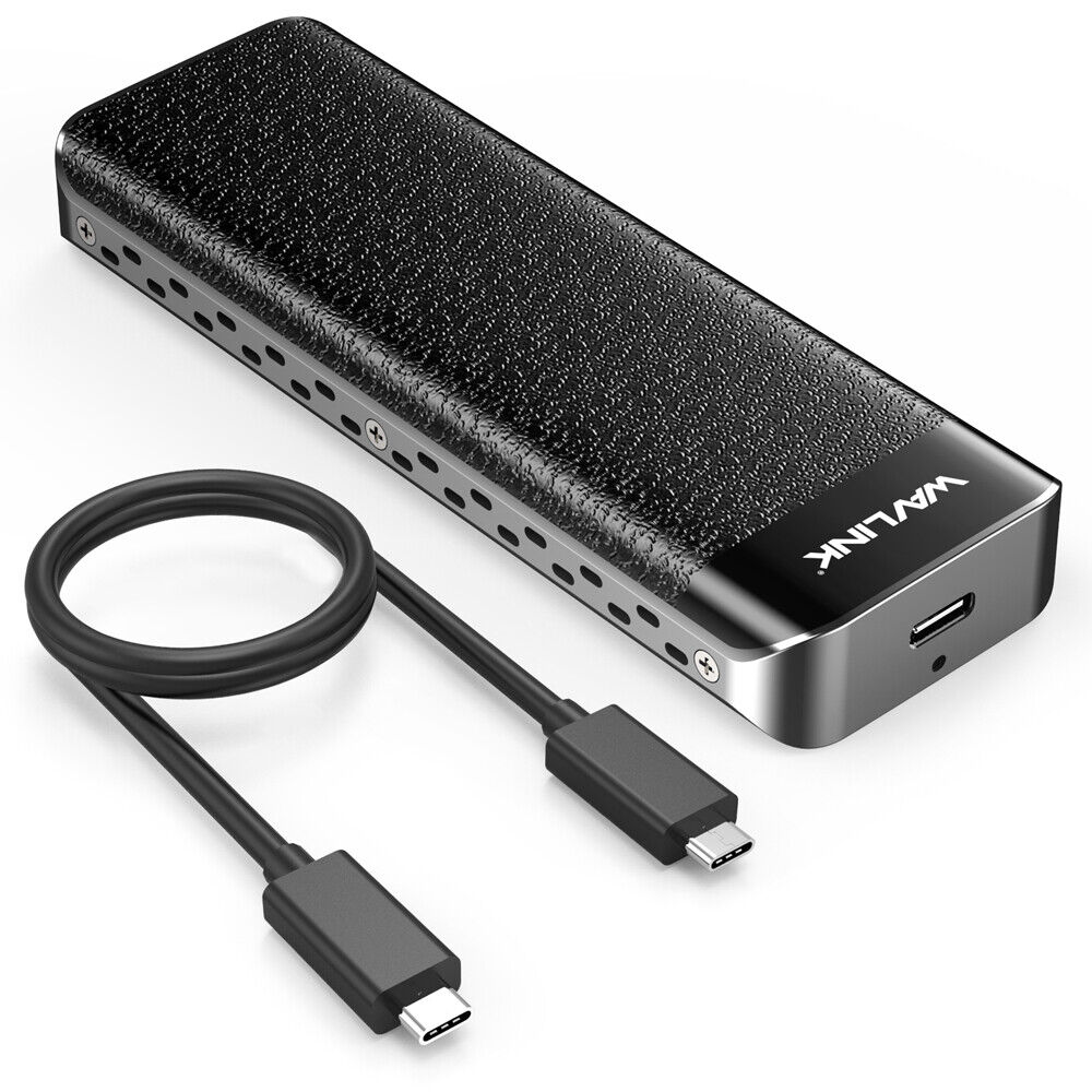 WAVLINK 40Gbps M.2 NVME SSD Enclosure M.2 to USB Type C Thunderbolt 3 Adapter