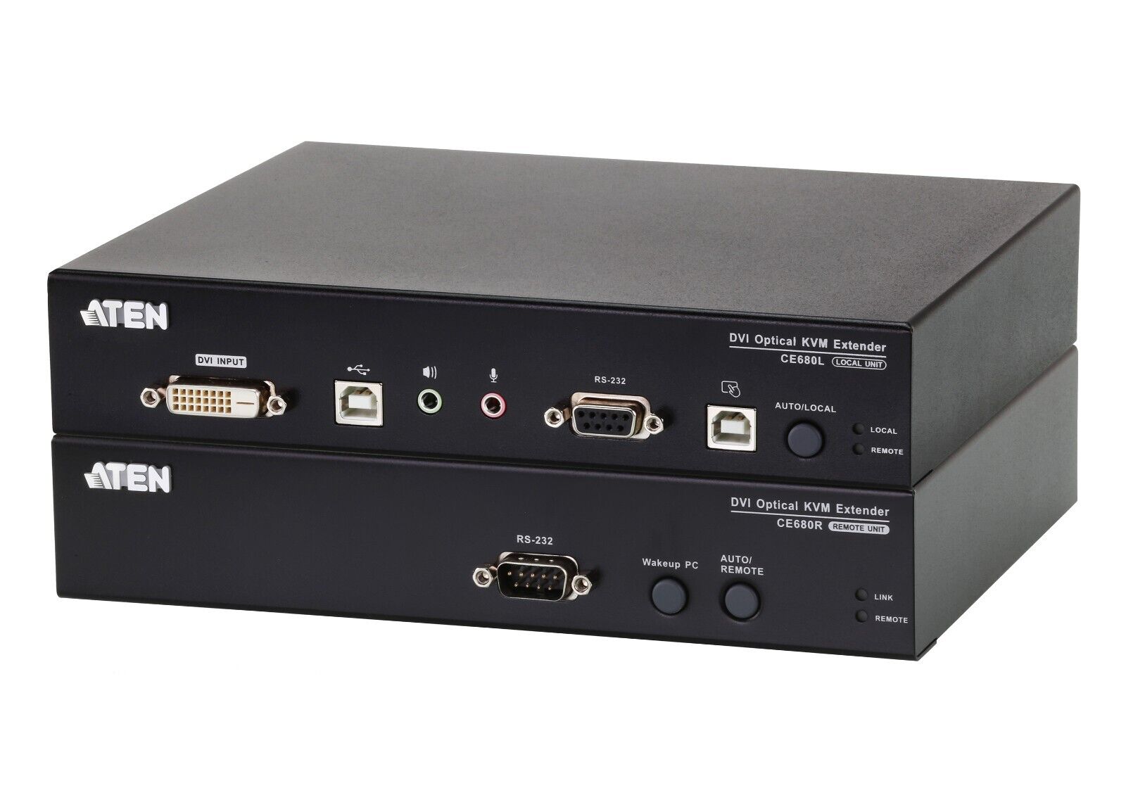 Aten CE610A DVI HDBaseT KVM Extender with Extreme USB 1920x1200 60Hz USB2.0-EMB