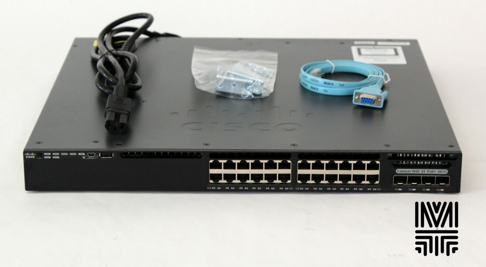 Cisco WS-C3650-24PS-L Catalyst 24-Port PoE+ Gigabit Switch with PWR-C2-640WAC
