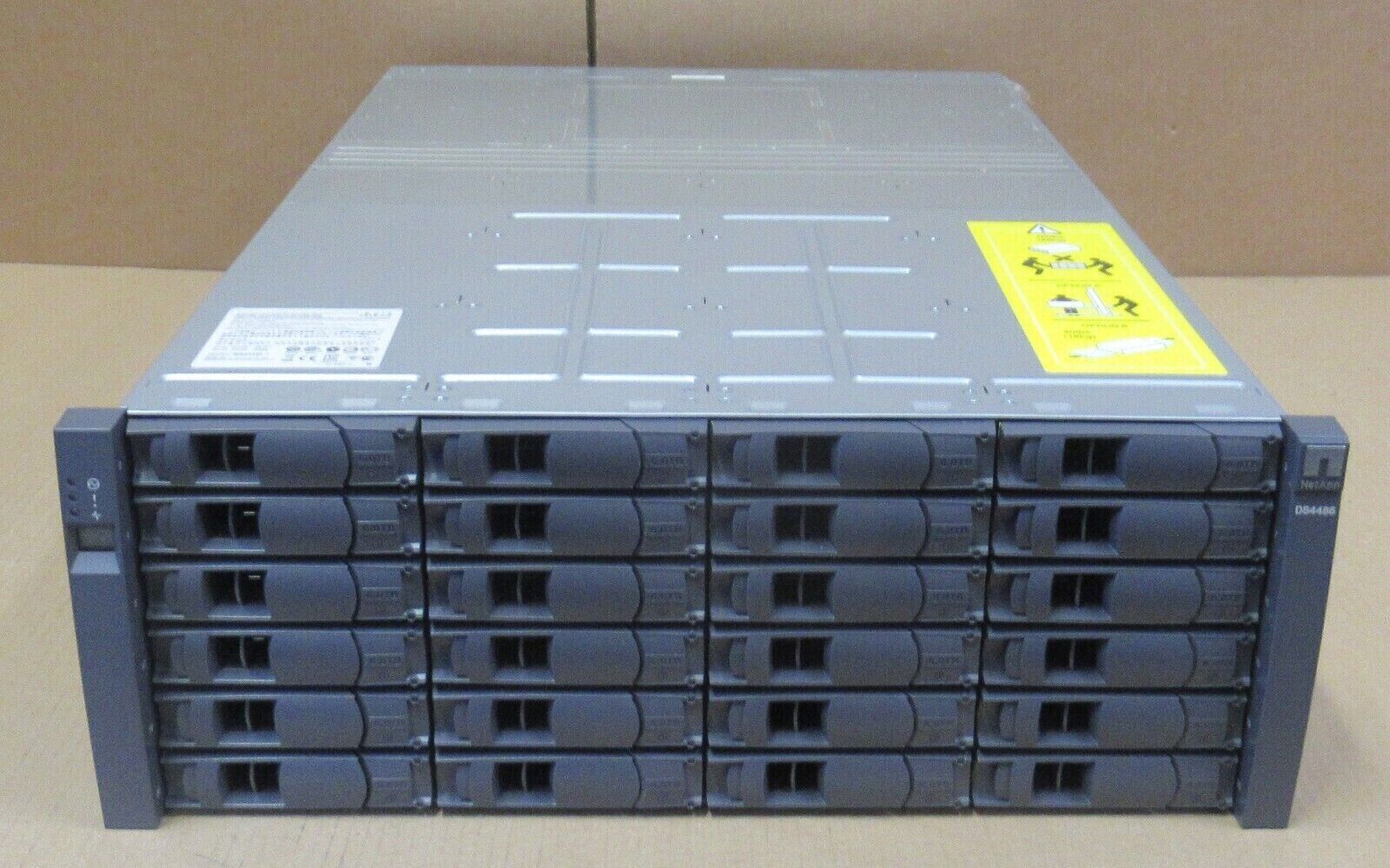NetApp DS4486 144TB (24 x 6TB) 2x IOM6 4x 750W PSU 4U Expansion Shelf