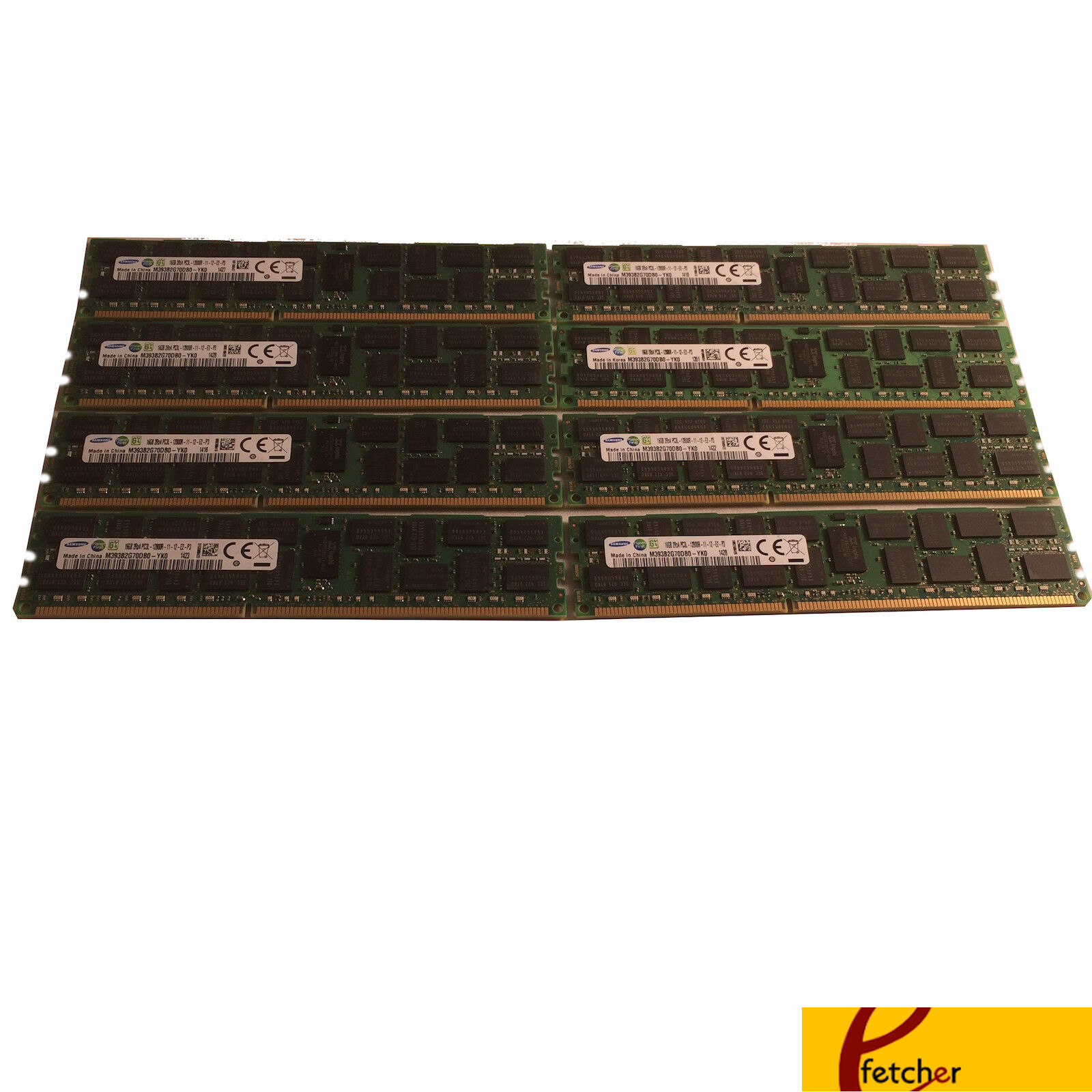128GB (8 x 16GB) PC3-12800R DDR3 1600MHz ECC Reg Server Memory RAM Upgrade