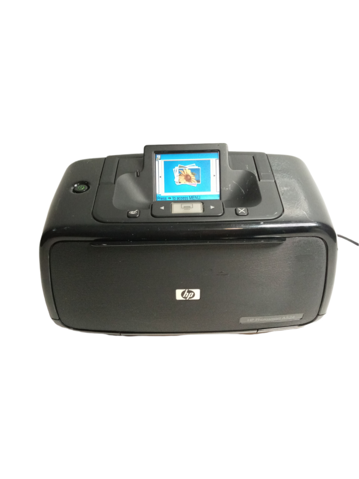 HP Photosmart A524 Compact Photo Printer. Working  No Ink.