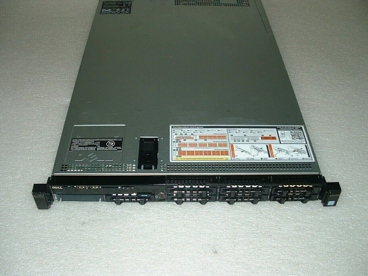 Dell PowerEdge R630 Server / 2x E5-2650 V3 20-Cores / 16GB RAM / RPS / 2x Trays
