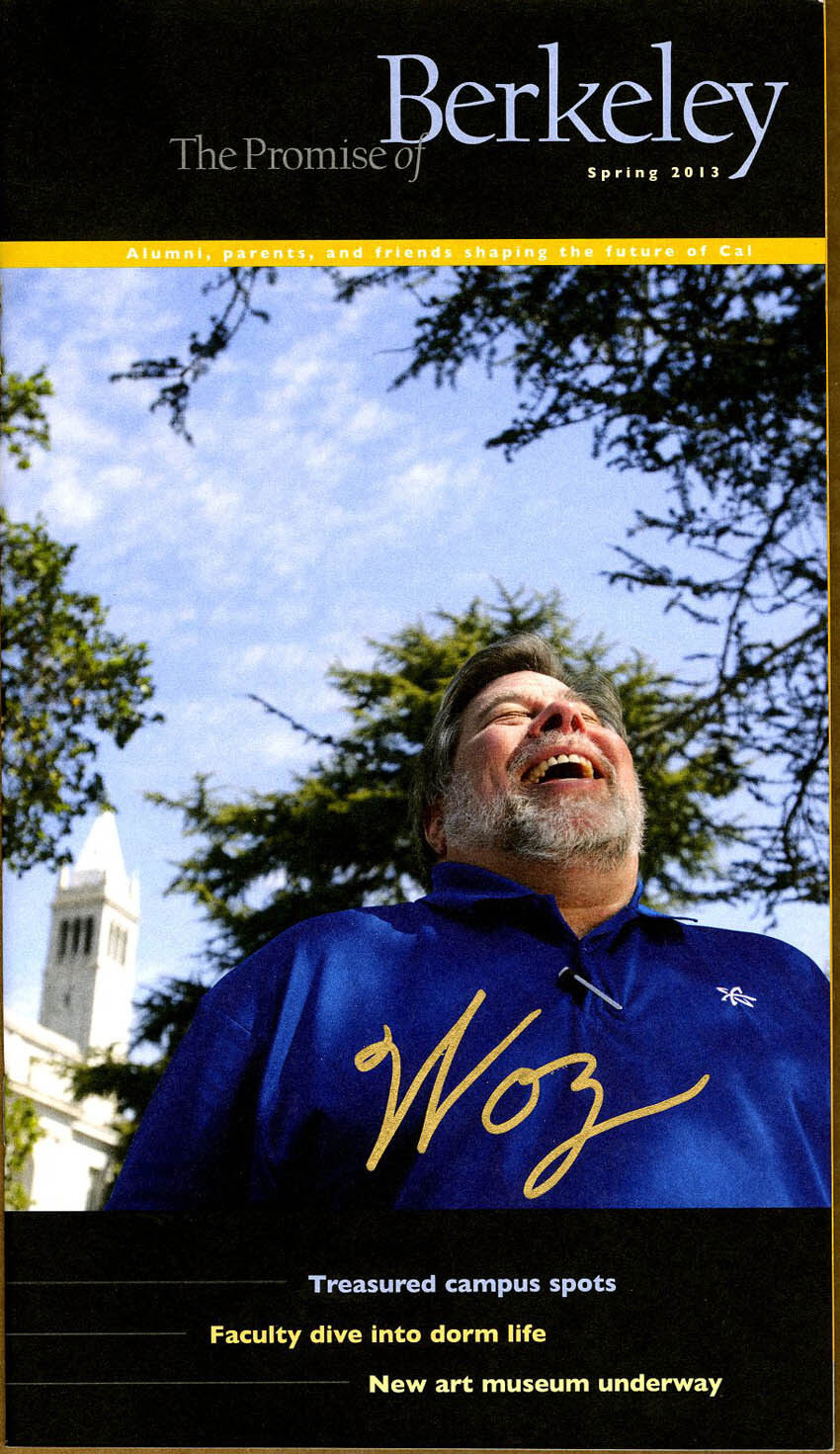 Steve Wozniak SIGNED AUTOGRAPHED University of CA Berkeley Prog Computer Creator