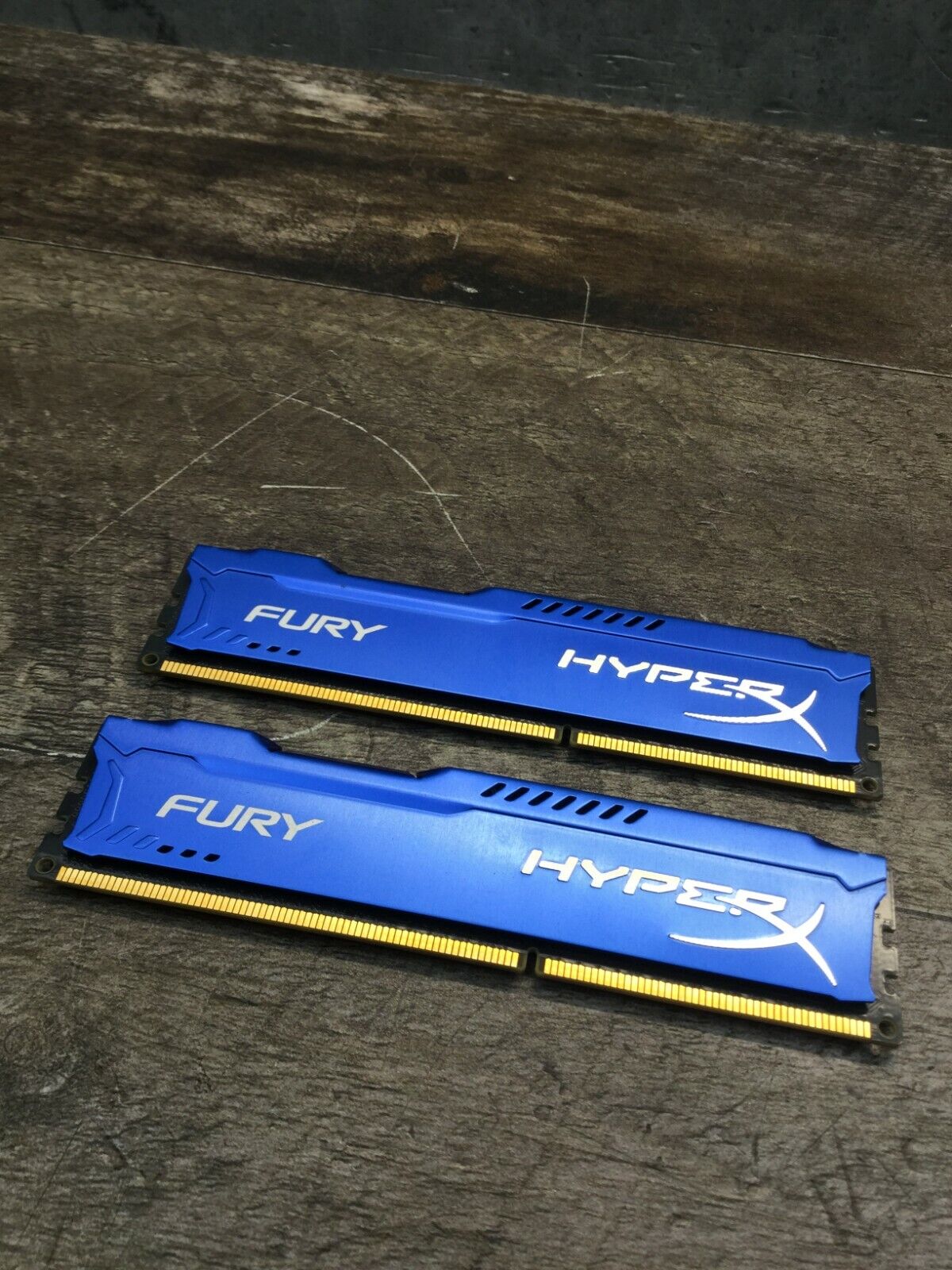Lot of 2 Fury HyperX Kit of 2 HX316C10FK2/8  RAM *From working system*