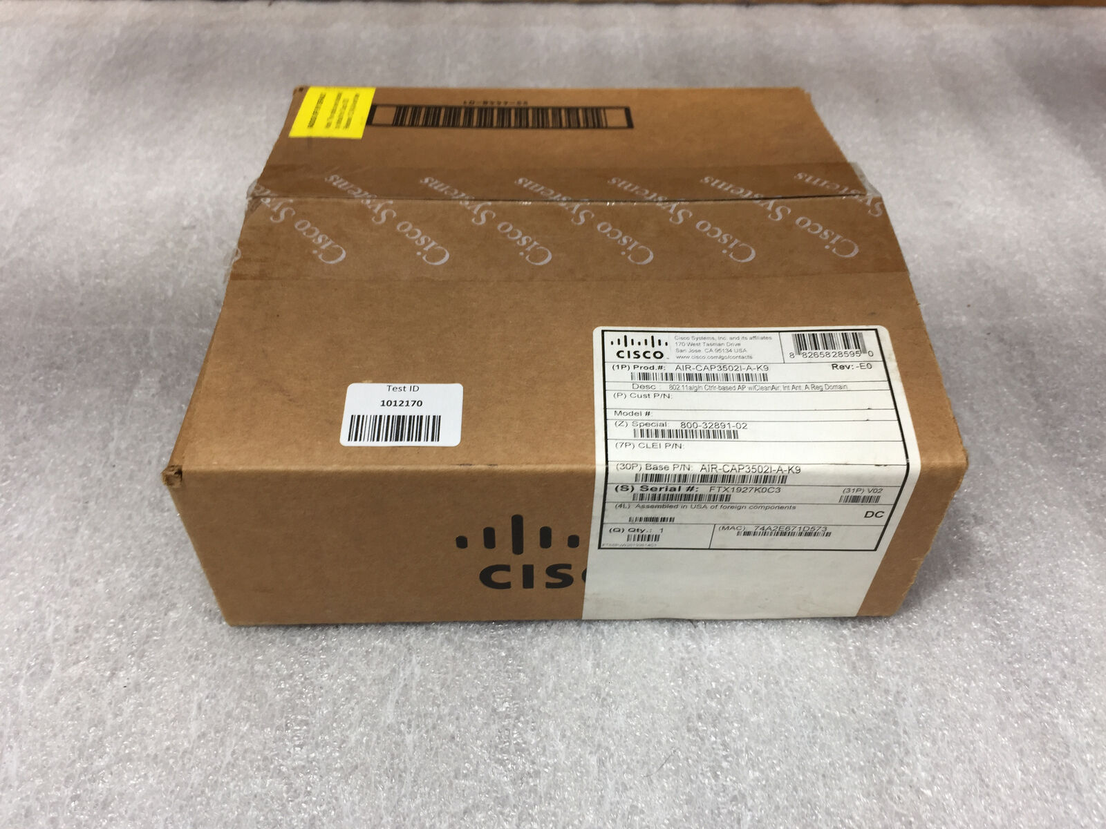 Cisco Aironet 3502i AIR-CAP3502i-A-K9 complete Lot of 2 New in Box