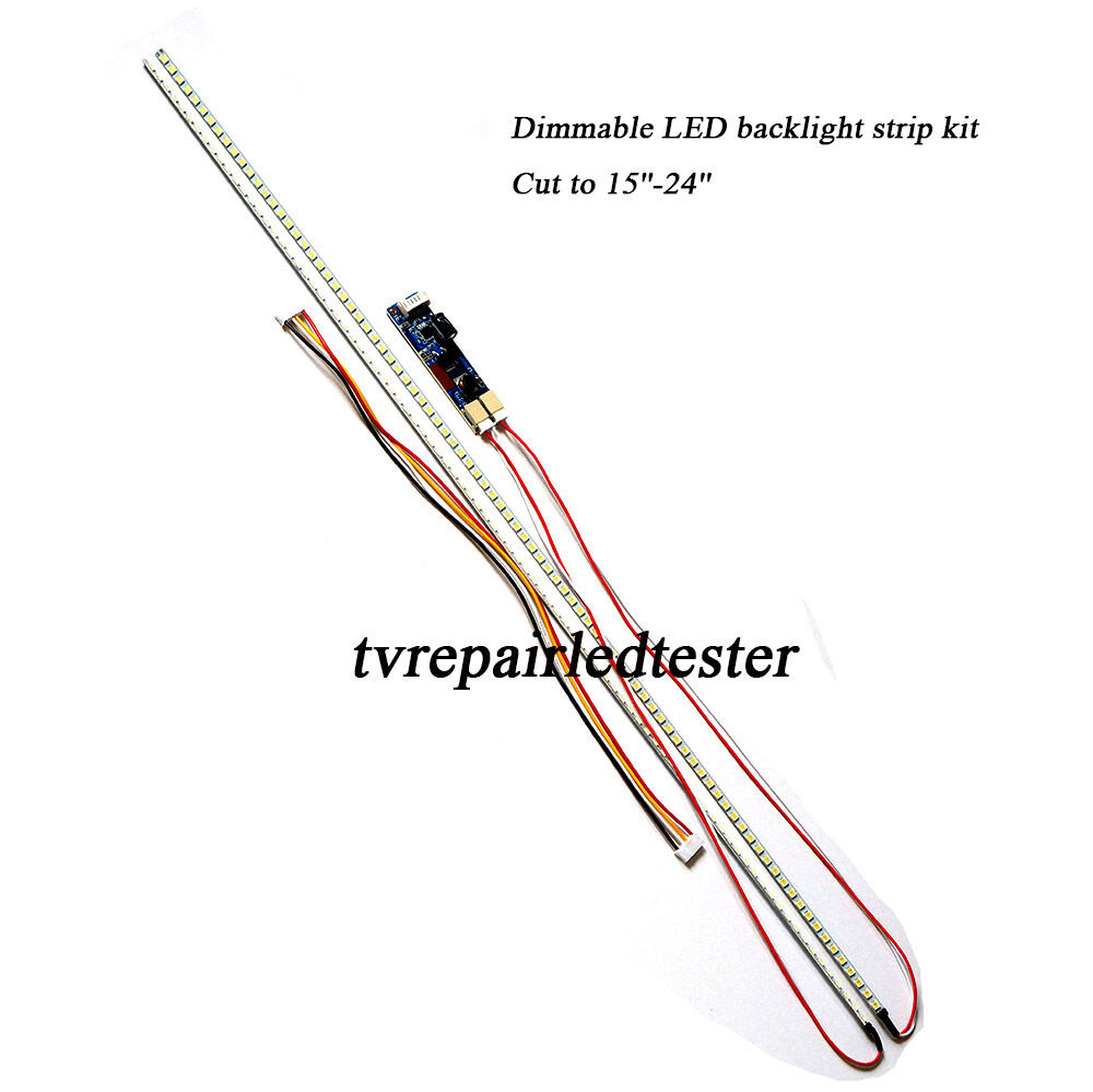 10pcs 533mm Dimmable LED Backlight Strip,Update LCD Monitor to LED 15''-24'