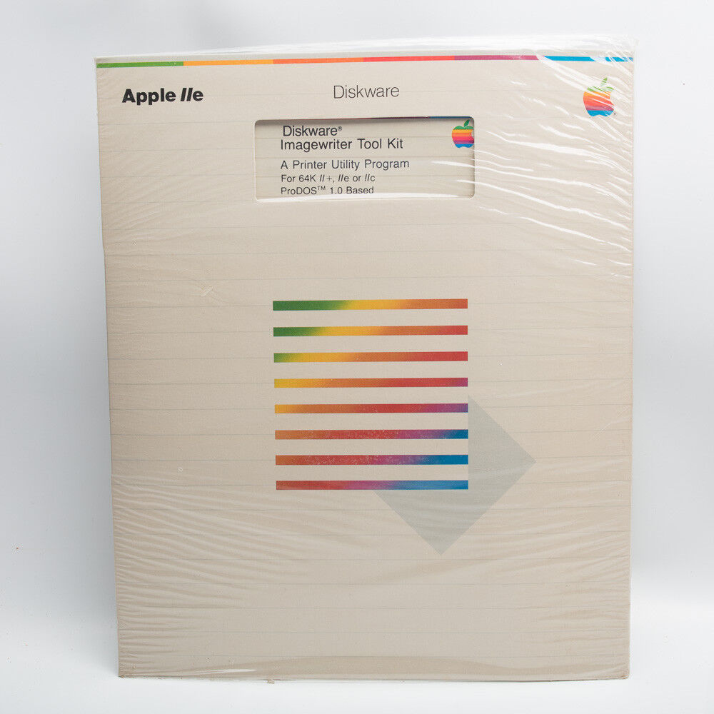 Vintage Apple Computer Software 1982 Disk Imagewriter Tool KIt Sealed