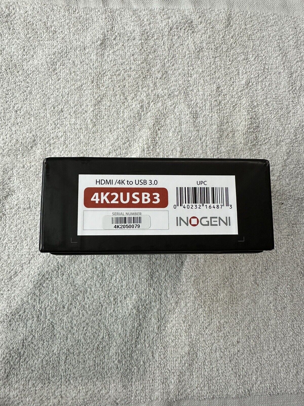 NEW- INOGENI 4K2USB3 HDMI 4K to USB 3.0 Open Box