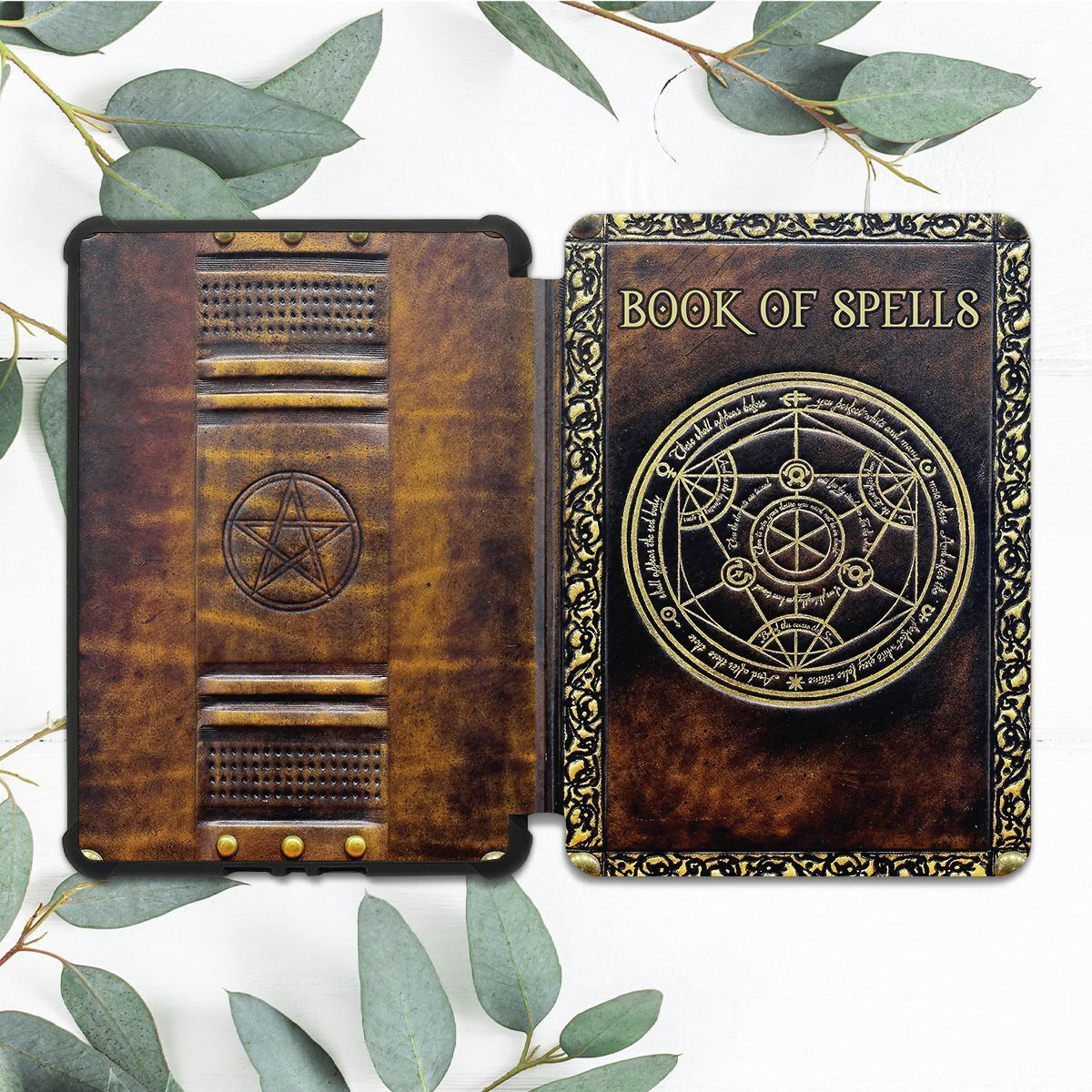 Book Of Spells Vintage Cover Case For All-new Kindle 10th Gen Kindle Paperwhite