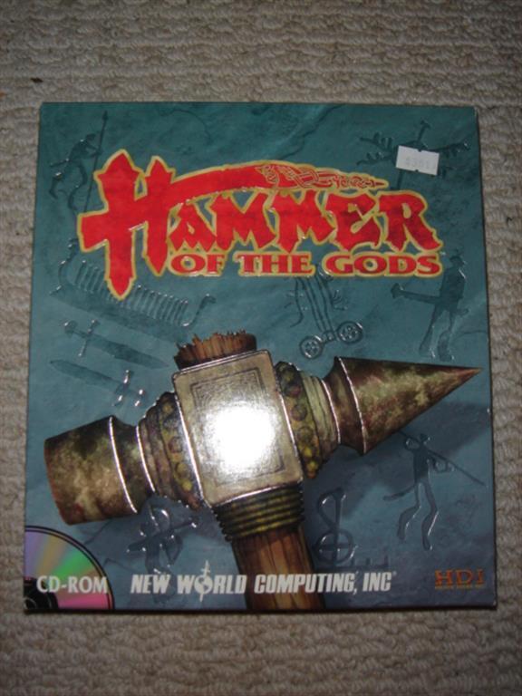 Hammer Of The Gods - New World Computing - CD Rom - Vintage Retro Gaming - Boxed