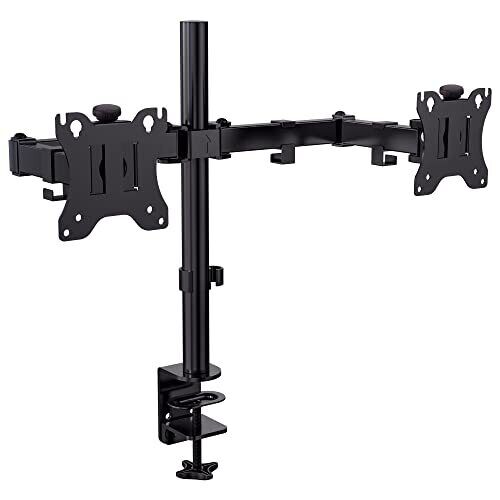 New & Improved Dual Monitor Stand Mount, Adjustable Full Motion, Fully Articu...