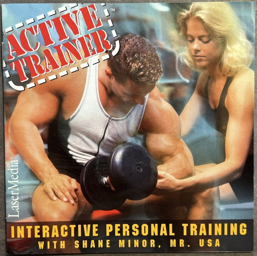 CD-ROM 1997 - LaserMedia - Active Trainer 1.4 - With Shane Minor, Mr. USA - VG