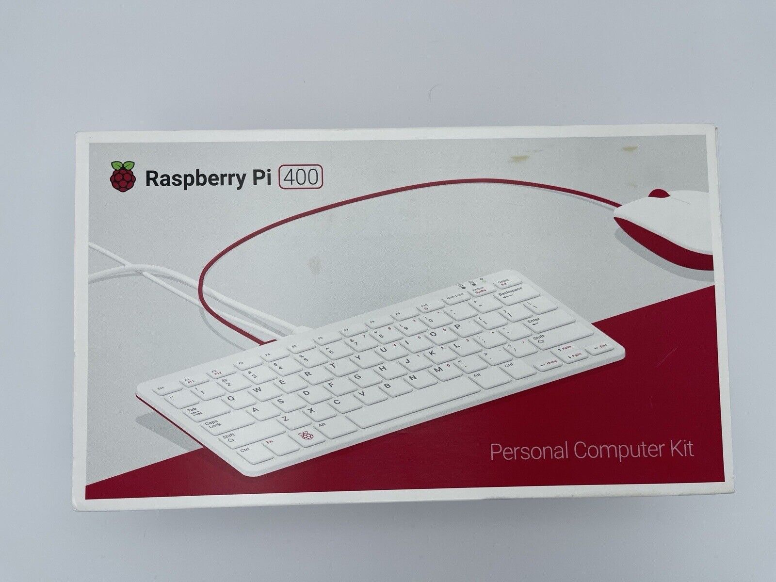 Raspberry Pi 400 (microSD, Broadcom BCM2711, 1.80 GHz, 4GB, US layout) Keyboard