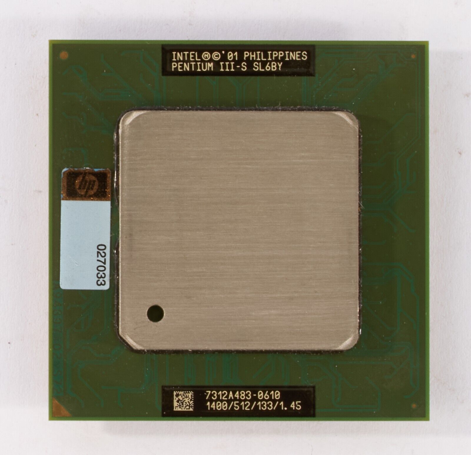Intel Pentium III-S 1.4GHz SL6BY 1.4GHz 512KB 133 FSB Socket 370 CPU