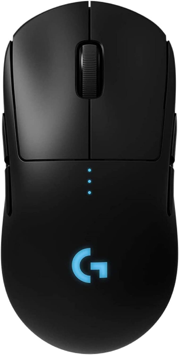 Logitech G Pro 910-005270 8-Button Optical Wireless Gaming Mouse Black