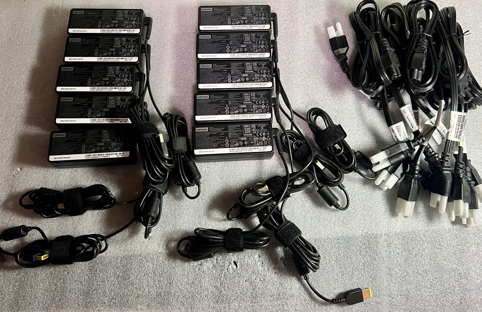 Lot of 10 x AC Power Supply Adapter 65W for Lenovo ThinkCentre M73 M93 M93p