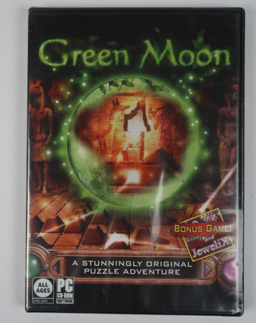 Green Moon + BONUS GAME: Jewelix (PC-CD, 2011) New Sealed