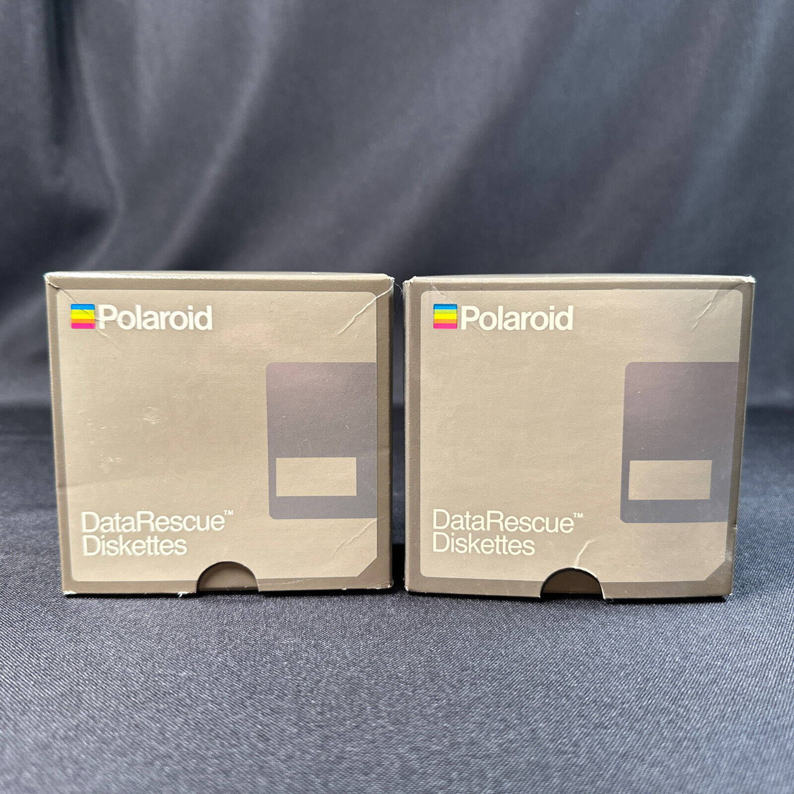 Vintage Polaroid DataRescue Diskettes MF/2DD Double Sided Double Face *READ*
