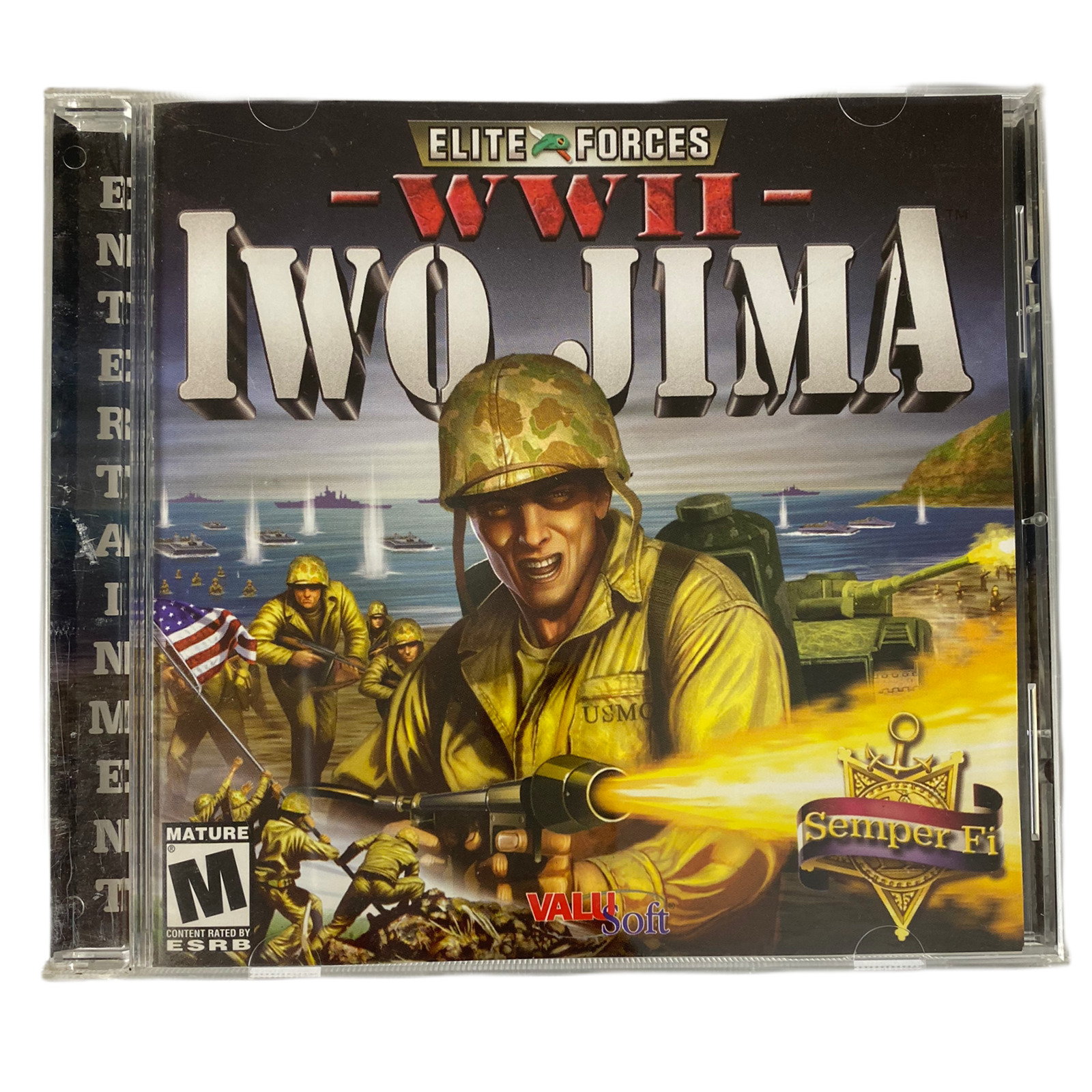 WWII: Iwo Jima PC CD Elite Forces By Valu Soft