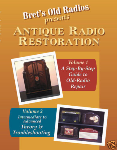 Antique Radio Restoration Vols 1 & 2; New Combo-Pack