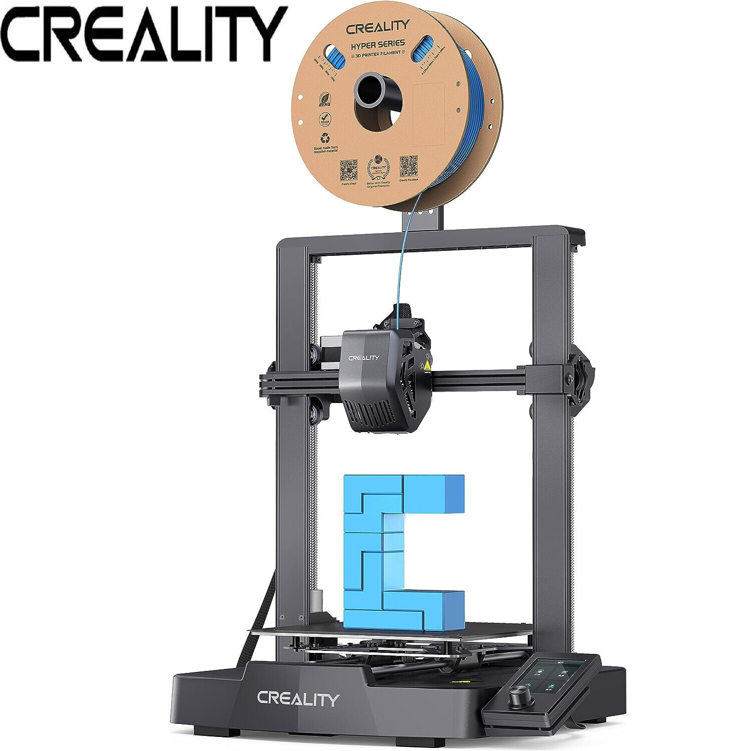Used Creality Ender-3 V3 SE 3D Printer 250mm/s CR Touch Direct Drive Extruder US