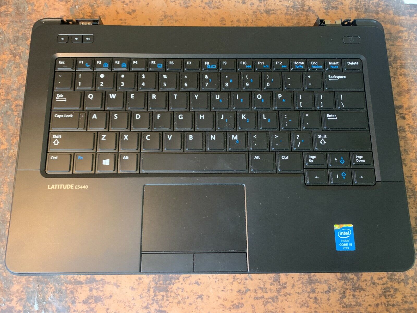 Dell Latitude E5440 Palmrest Touchpad Keyboard Assembly Back Cover Bottom Panel