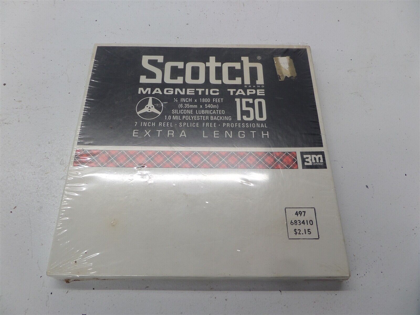 Vintage Scotch 3M Magnetic Tape 150 1/4
