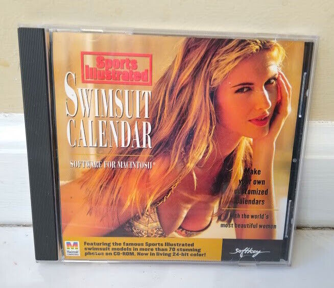 Sports Illustrated Swimsuit Calendar 1994 CD Rom Software MAC Compatible