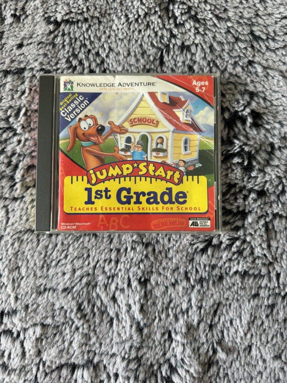 Jump Start 1st Grade Ages 5-7 Classic Version PC CD-Rom Version 1.4