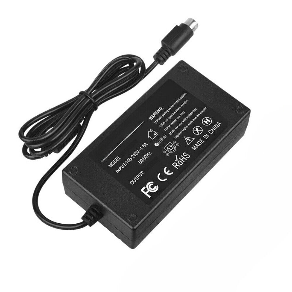 4-Pin DIN 24V AC/DC Adapter for LOADUS RQ-12024 RQ12024 LED LCD TV Power Supply