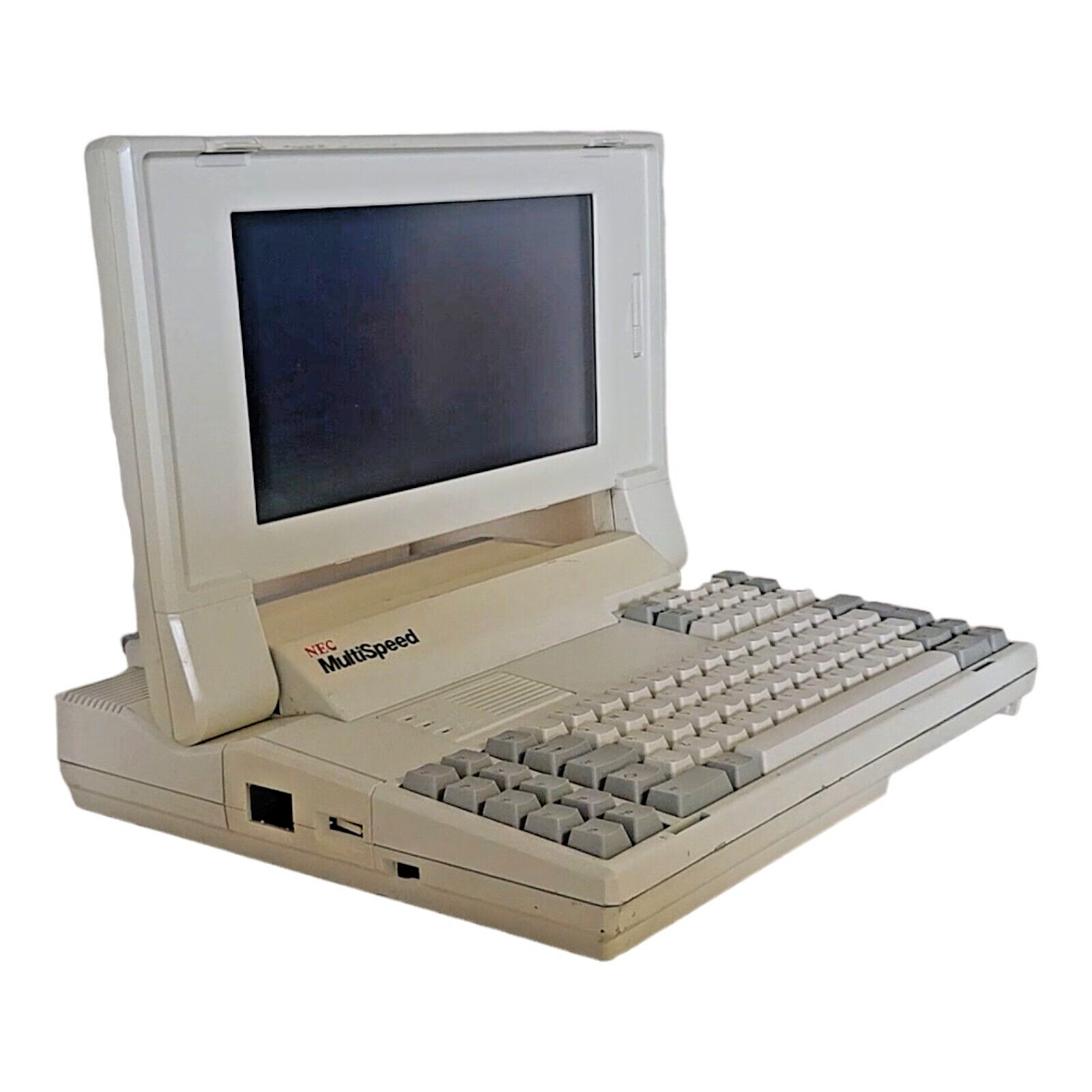 Rare Vintage NEC MultiSpeed Microcomputer Retro Laptop PC - UNTESTED