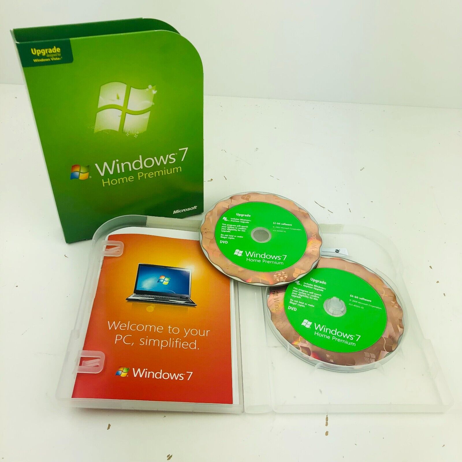 Microsoft Windows 7 Home Prenium Upgrade Retail