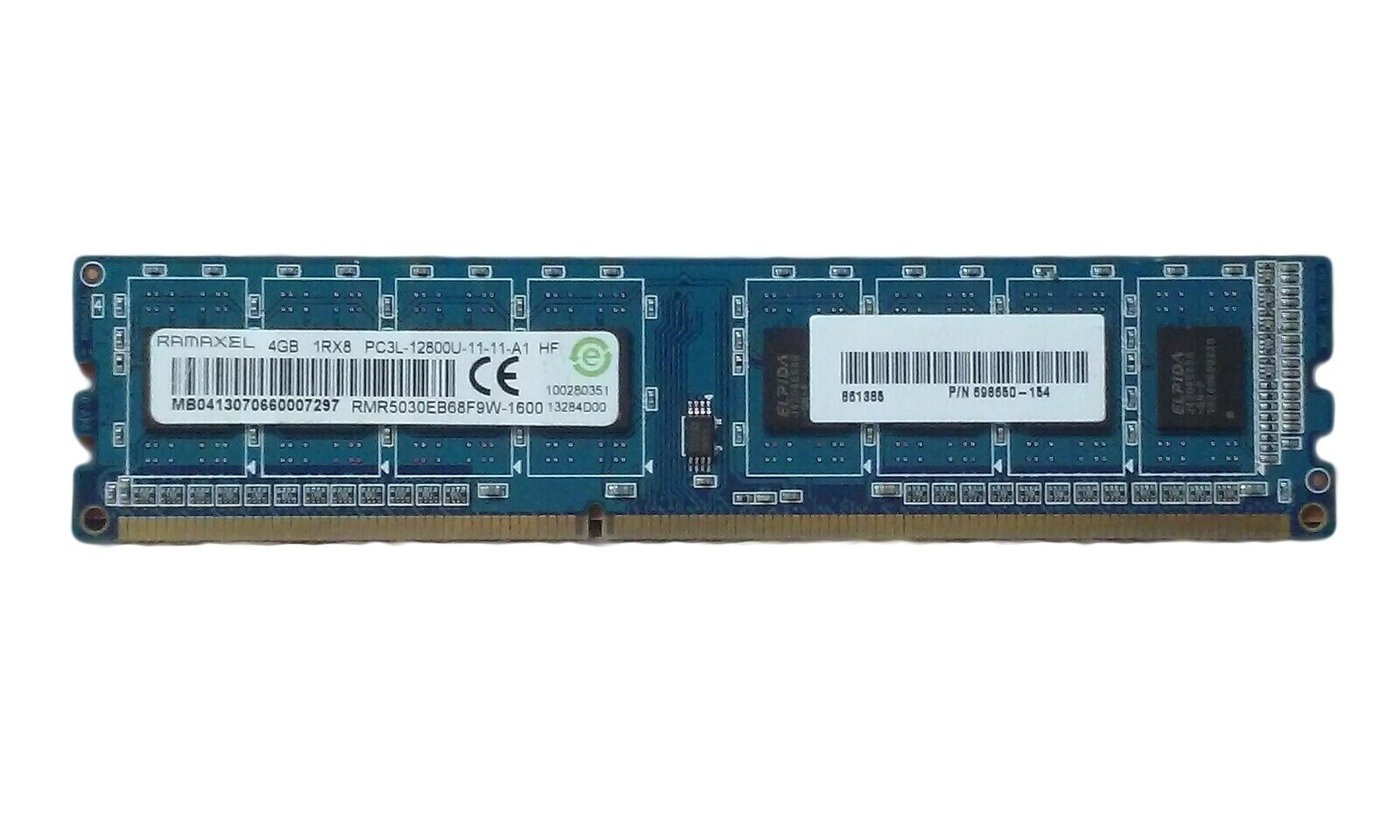 2x Ramaxel 8GB (2x4GB) PC3L-12800 DDR3L Desktop Memory Ram