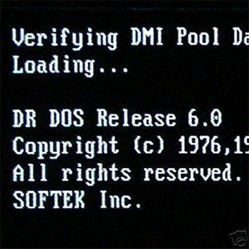 FULL DR-DOS 6.0 -- Complete 3 Disk Set --  DRDOS ***NEW***