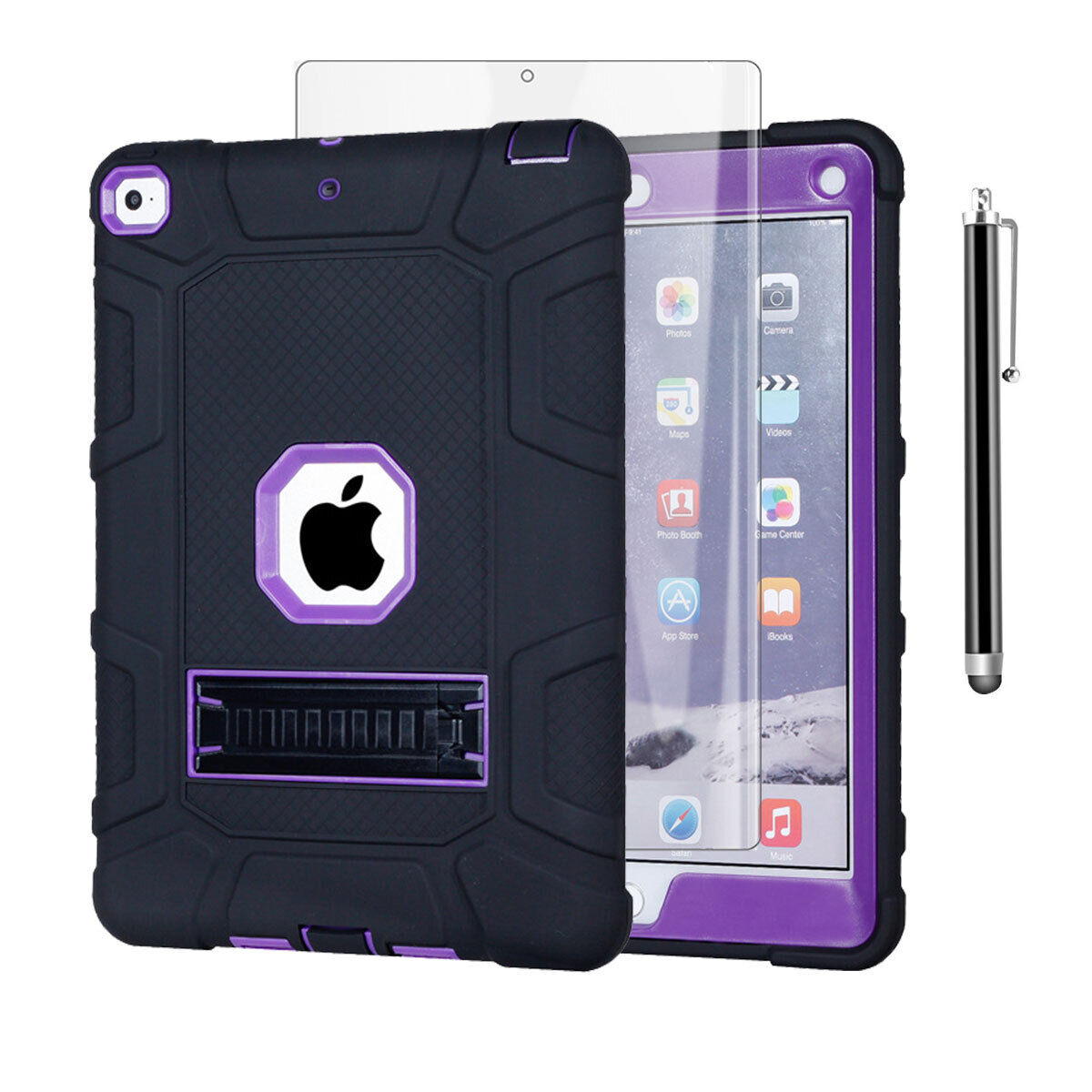 For Apple iPad mini (1/2/3/4/5) 7.9 inch Case Heavy Duty Shockproof Rugged Cover