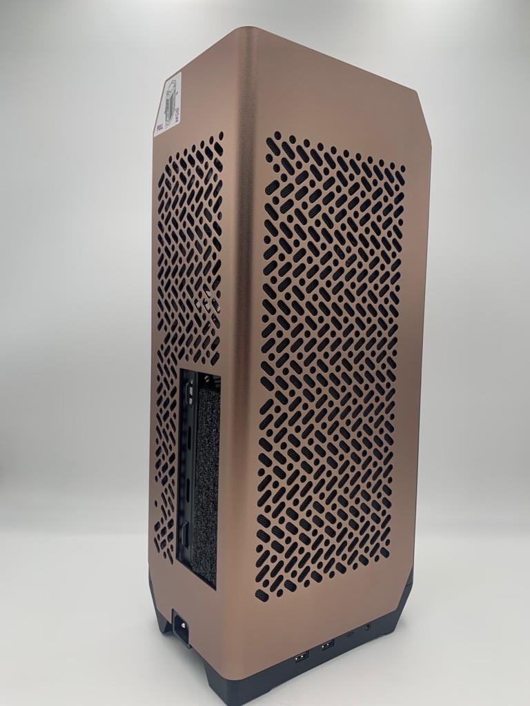 Cooler Master NCORE 100 MAX ITX SFF Tower Case, Custom 120mm AIO, 850W