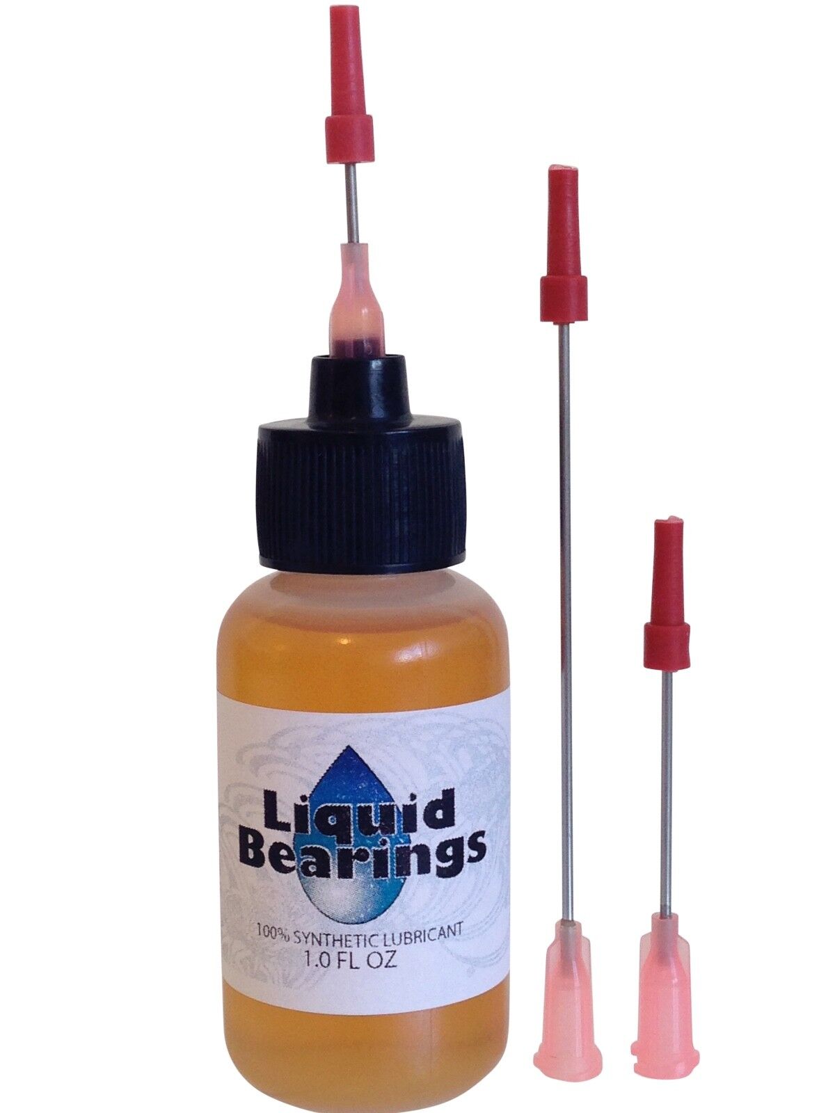Liquid Bearings 100%-synthetic oil w/ 3