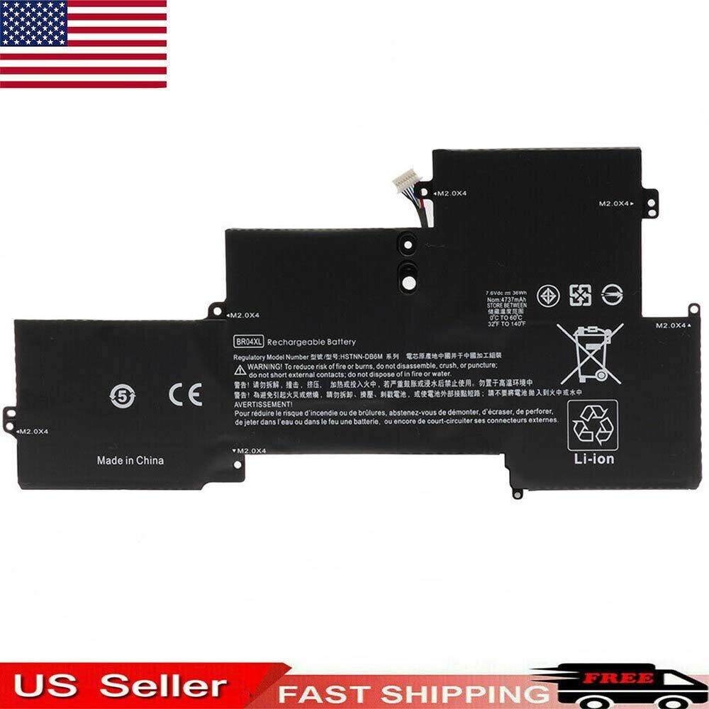 BR04XL Laptop Battery Replacement for HP EliteBook Folio 1020  G1 CTO M0D62PA
