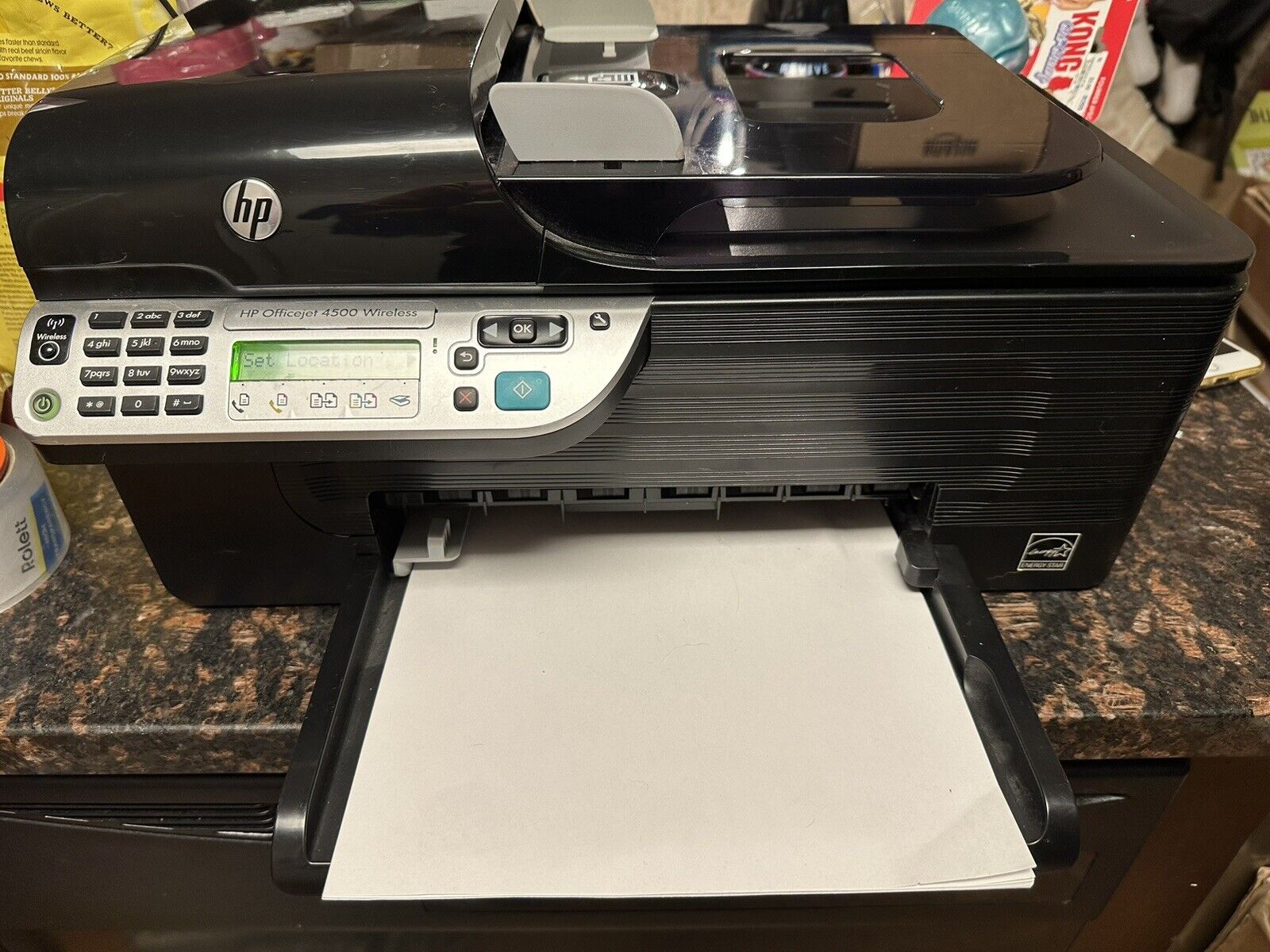 HP OfficeJet 4500 All-In-One Inkjet Printer Works Great