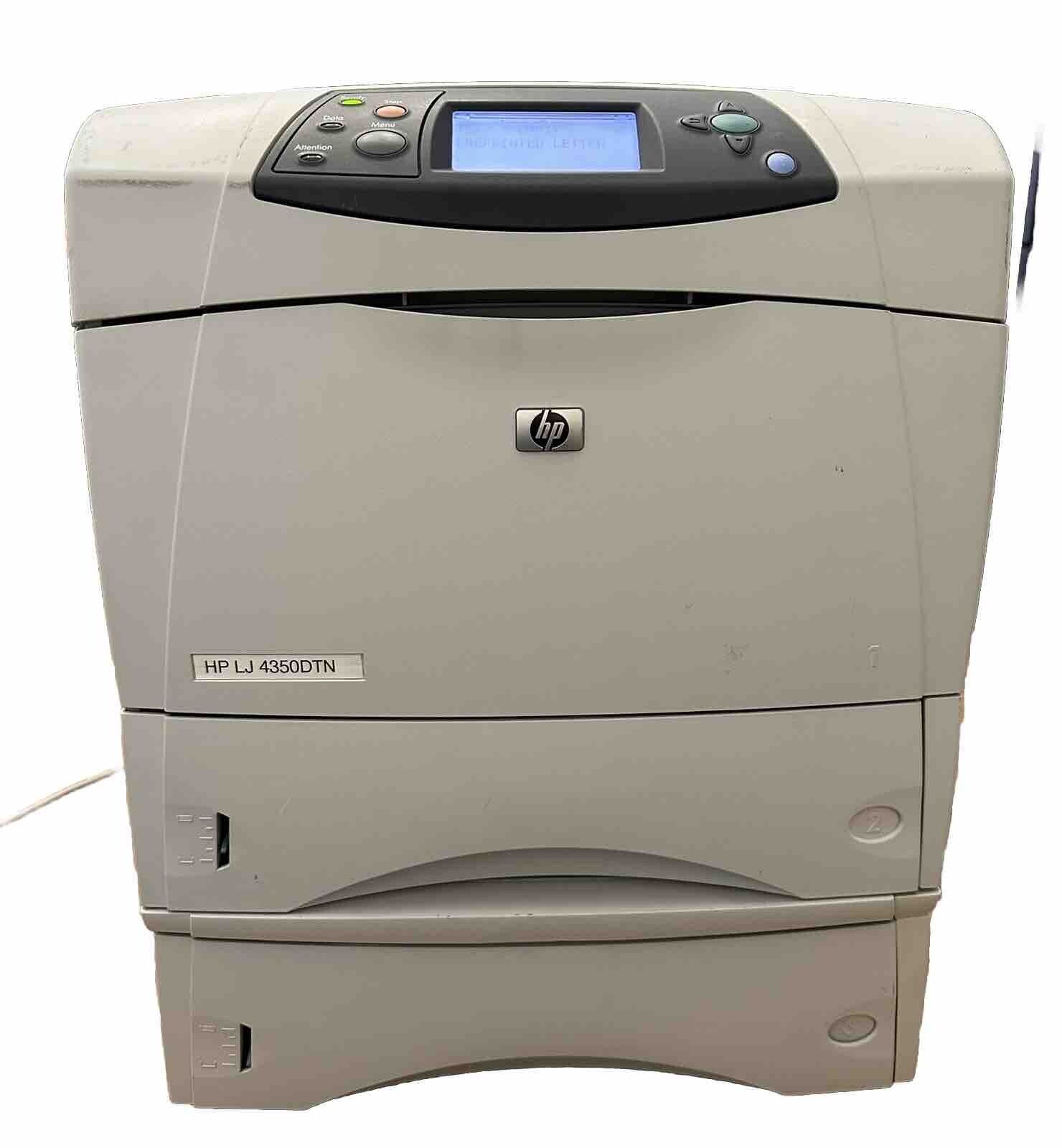 HP Laserjet 4350DTN  Laser Printer  Low Page use (4691) - 98% Left