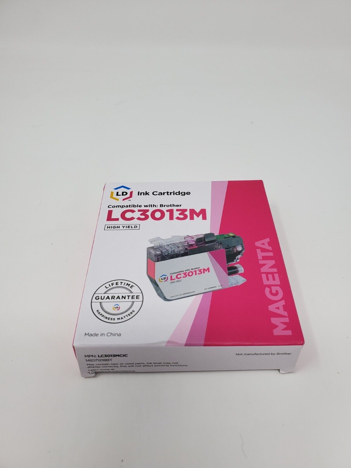 NEW LD Compatible Ink Replacement for Brother LC3013M Printer High Yield Magenta