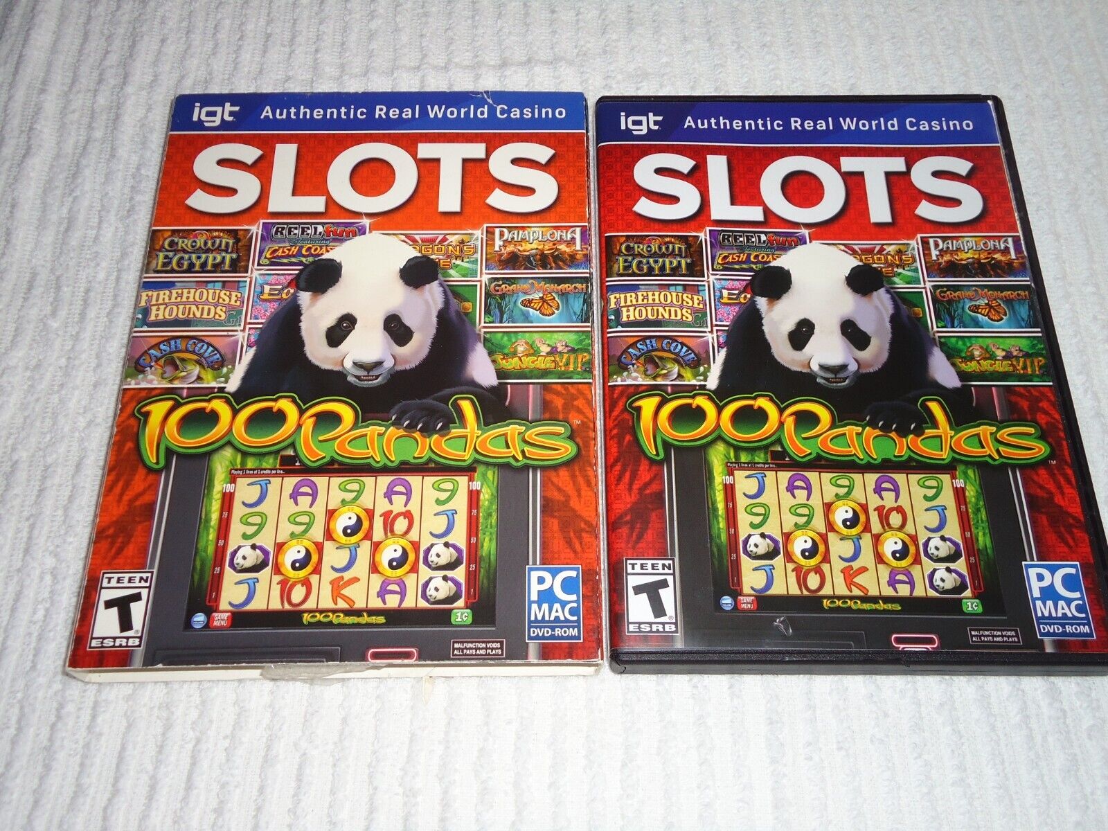 igt 100 Pandas Slots PC - Real World Casino