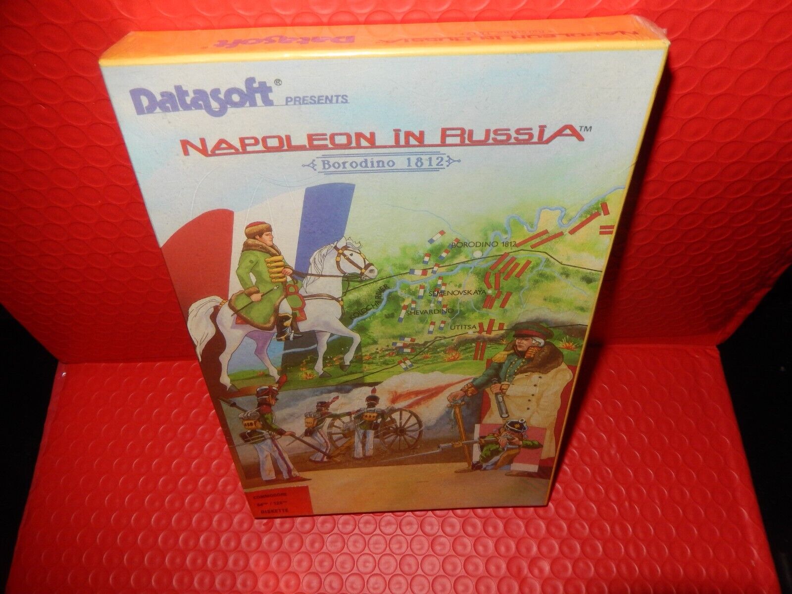Napoleon in Russia  Commodore 64 BRAND NEW  FACTORY SEALED  5.25\
