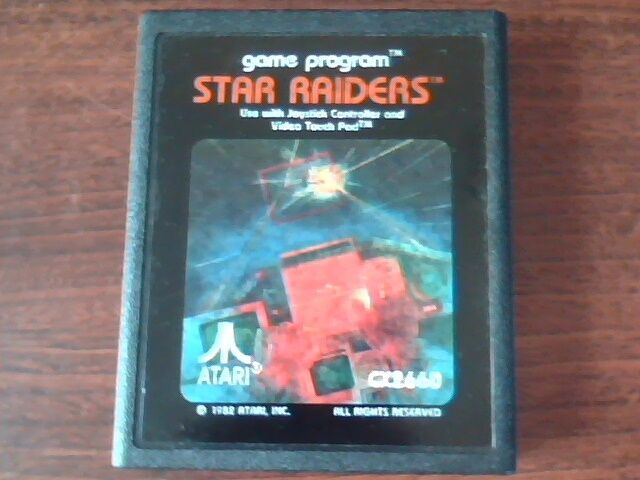 Atari - Star Raiders - Video Game Program Cartridge 1982 CX2660