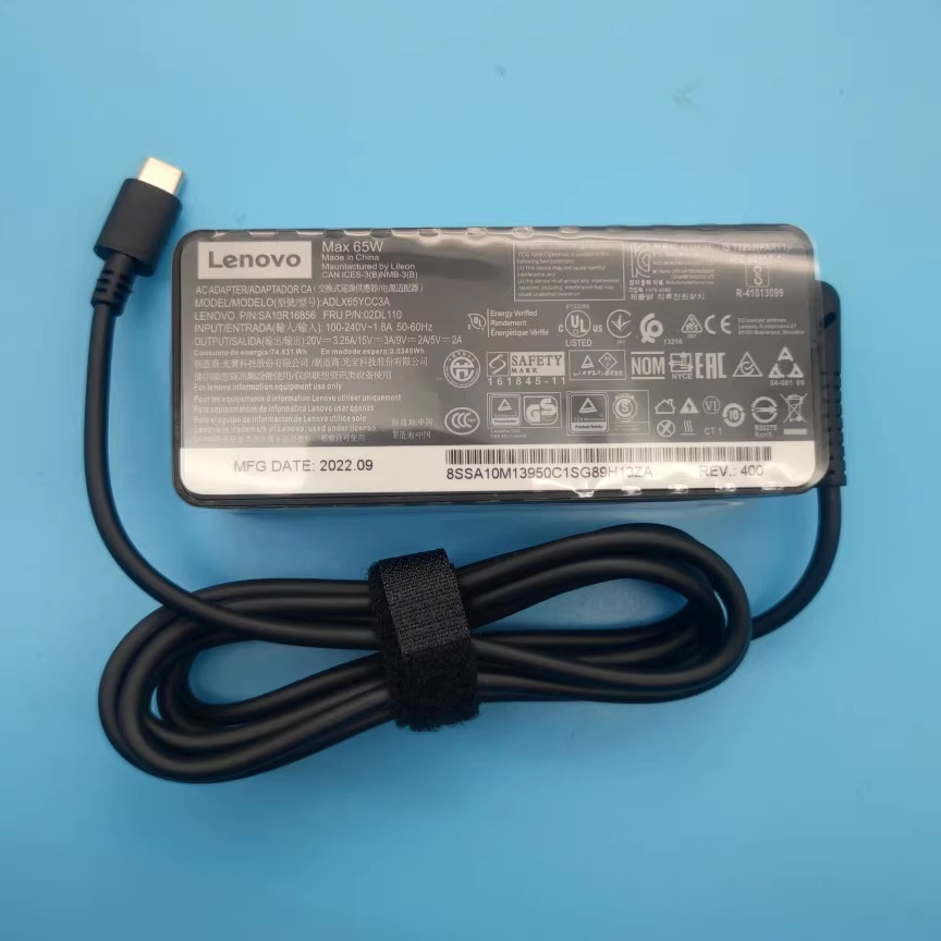 10pcs Genuine Lenovo 45W/65W/90W USB-C USB ThinkPad Adapter Charger Power Supply