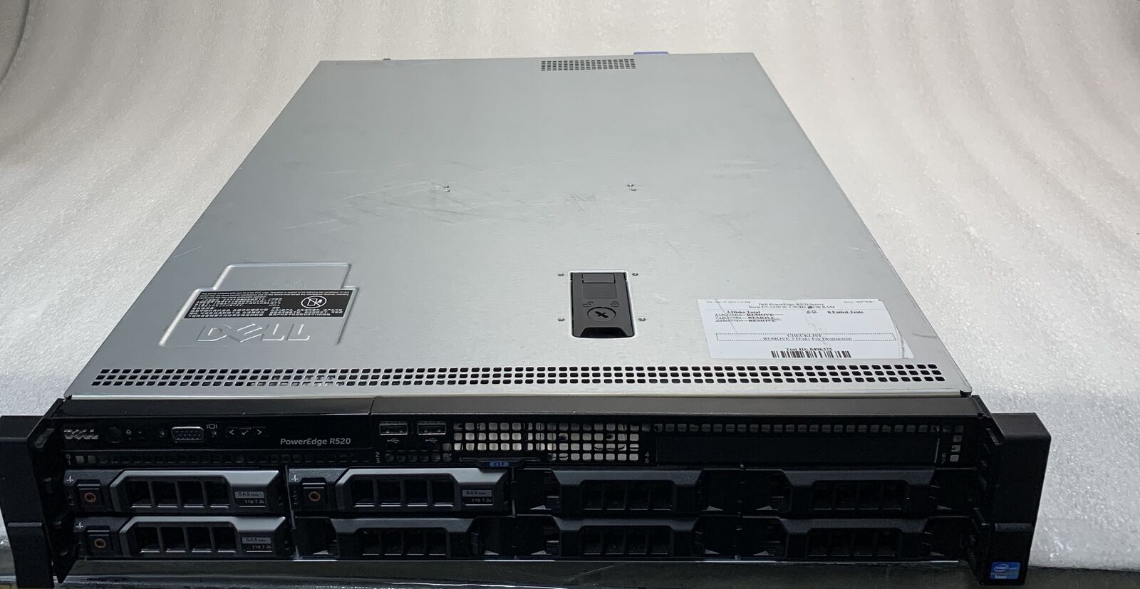 Dell PowerEdge R520 2U Server BOOTS Xeon E5-2420 1.90GHz 64GB RAM NO HDD NO OS