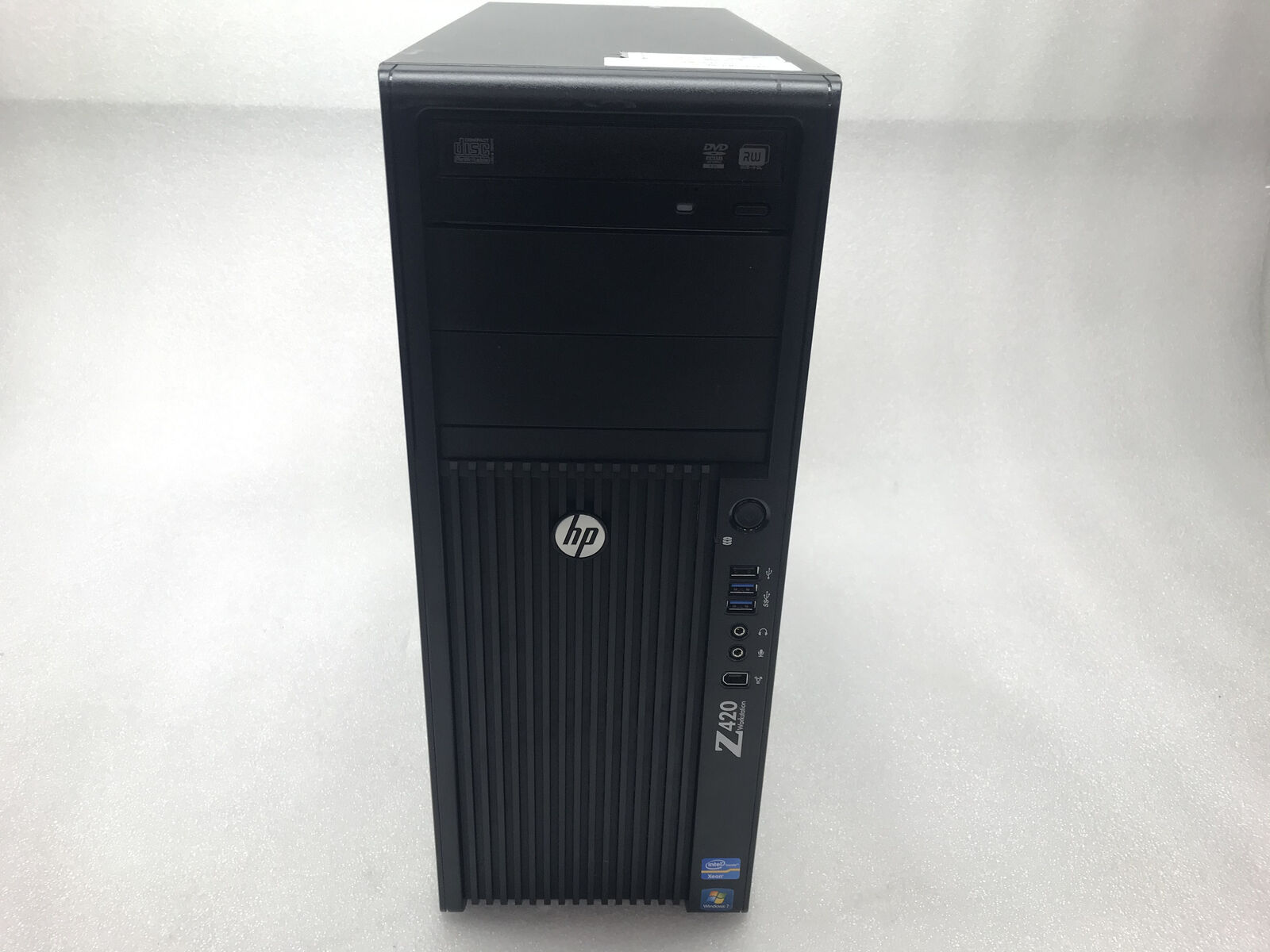 HP Z420 Workstation BOOTS Intel Xeon E5-1620 Quadro K2000 32GB RAM 1TB HDD NO OS