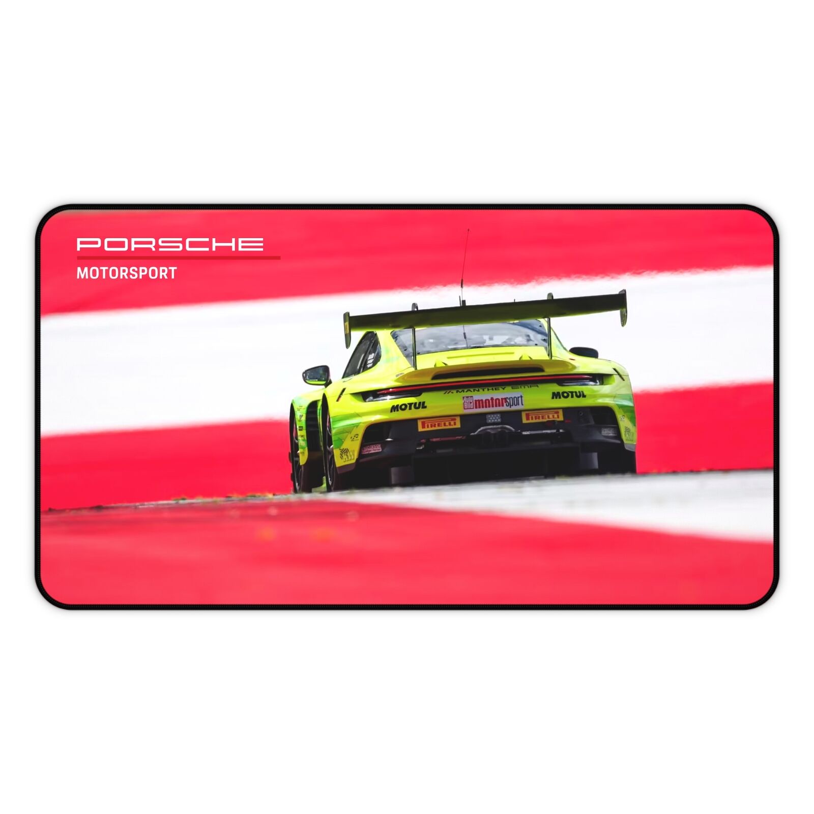 Porsche 911 GT3 R (922) - Racecar Racing Car - Desk Mat Gaming Mouse Pad