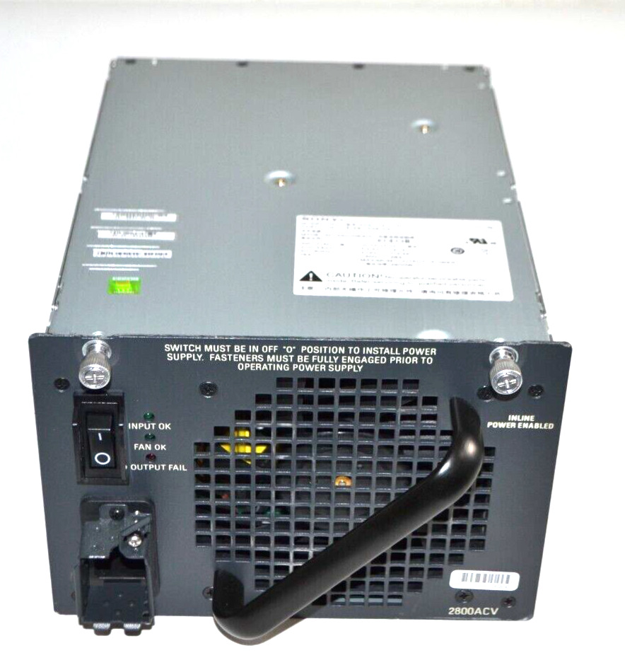 Cisco Sony APS-172 2800W Power Supply Module for Cisco Catalyst 4500 Series